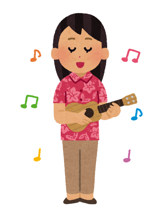 ukulele_woman_hiyake