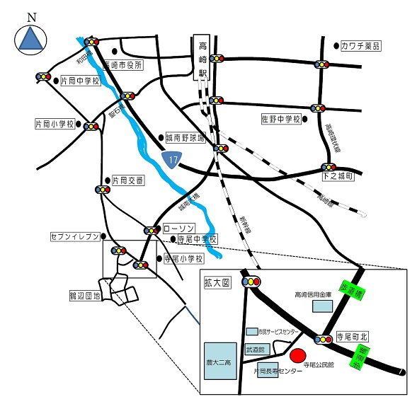 公民館地図位置図